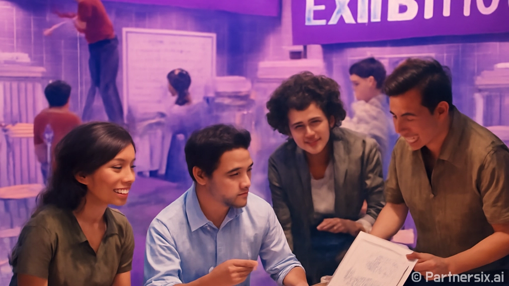 성공적인 전시회를 …