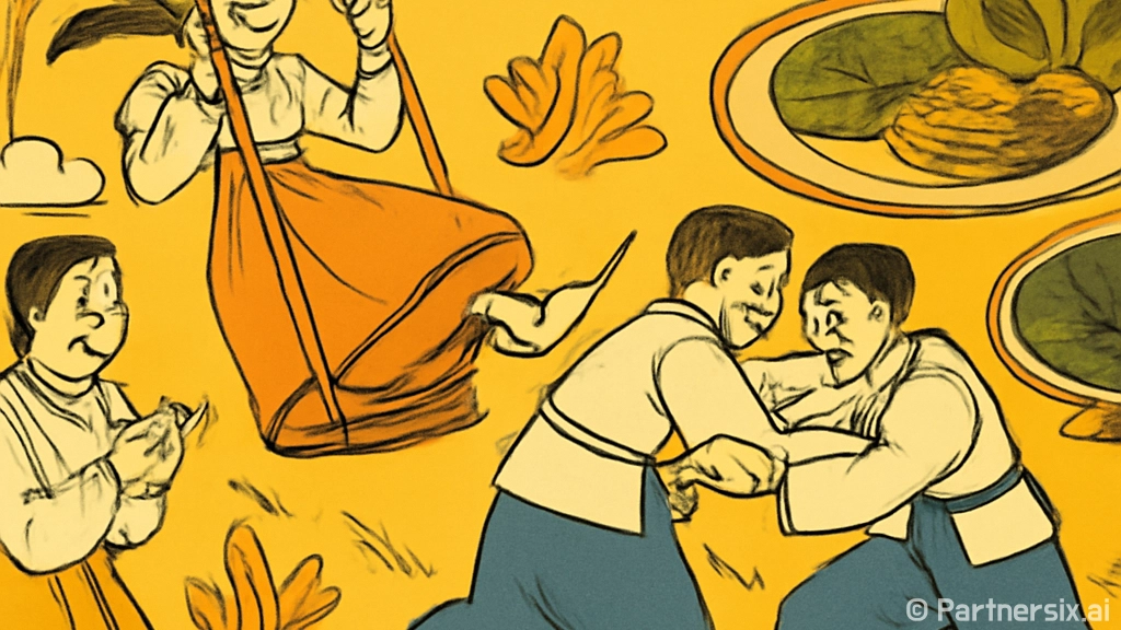 단오날 행운을 부르…