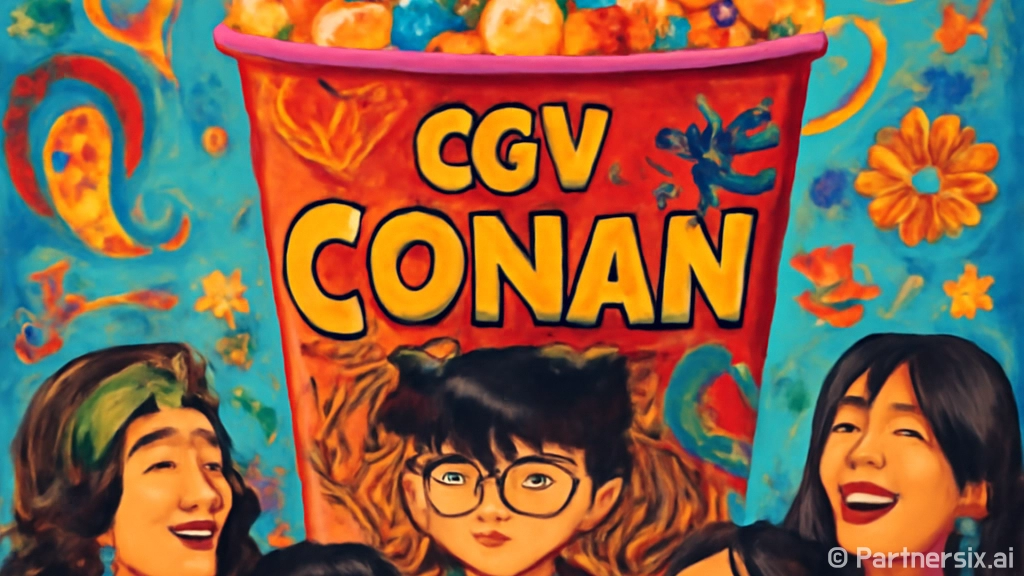 CGV 코난 팝콘통…