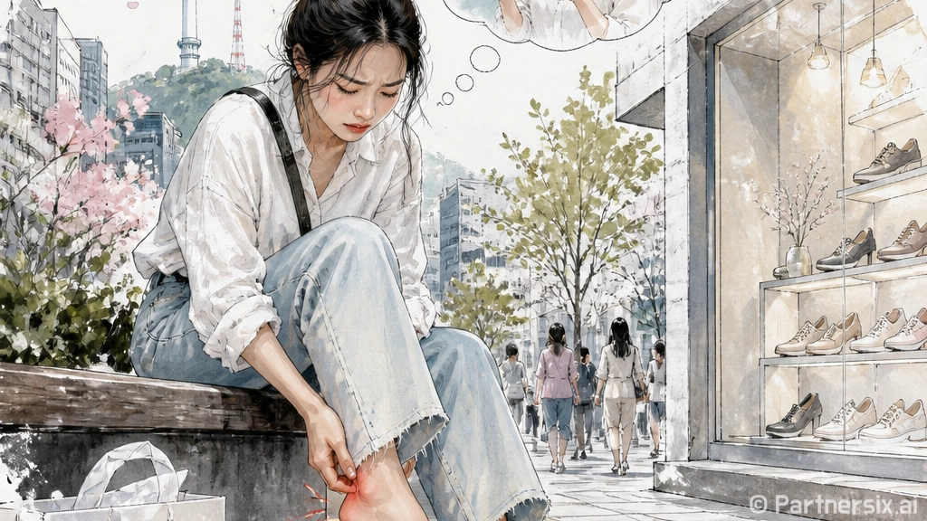 발 편한 신발 고르…