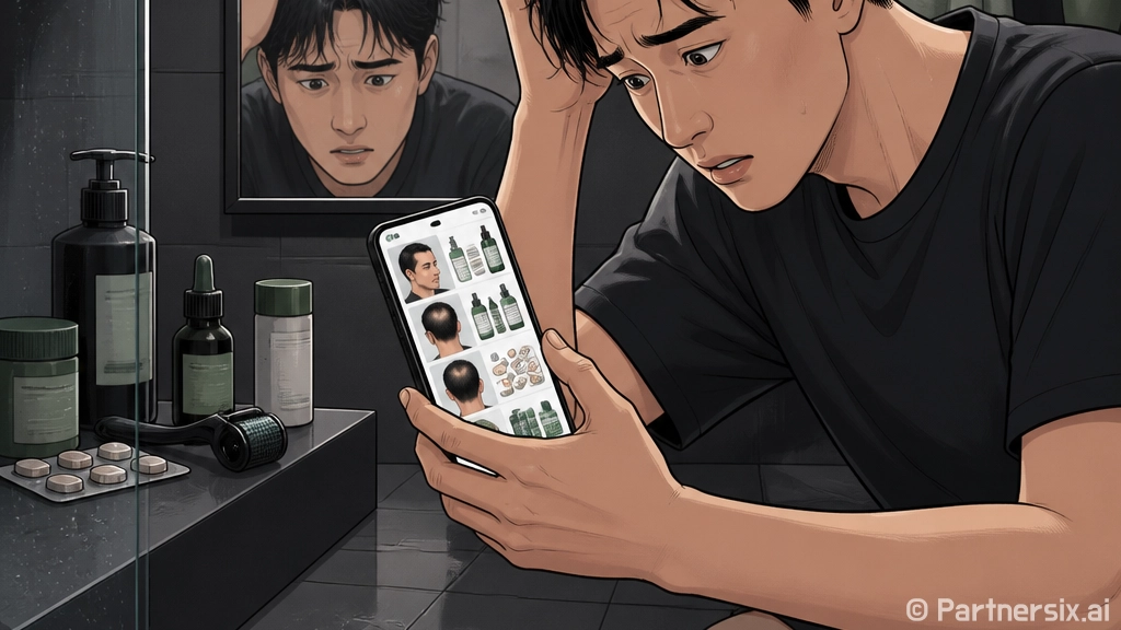탈모약 시작하려면 …