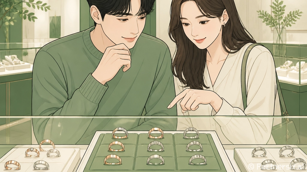 웨딩밴드 고르는 방법, 예산부터 착용감까지 놓치기 쉬운 기준