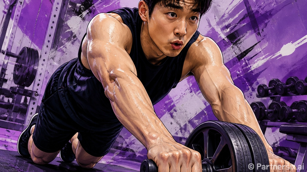 초보자를 위한 AB슬라이드 운동 방법, 허리 부담 줄이고 복근 자극 잡는 법