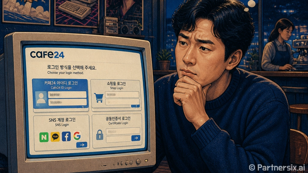 카페24관리자로그인 쉽게 하는 방법, 처음 접속할 때 막히는 부분까지