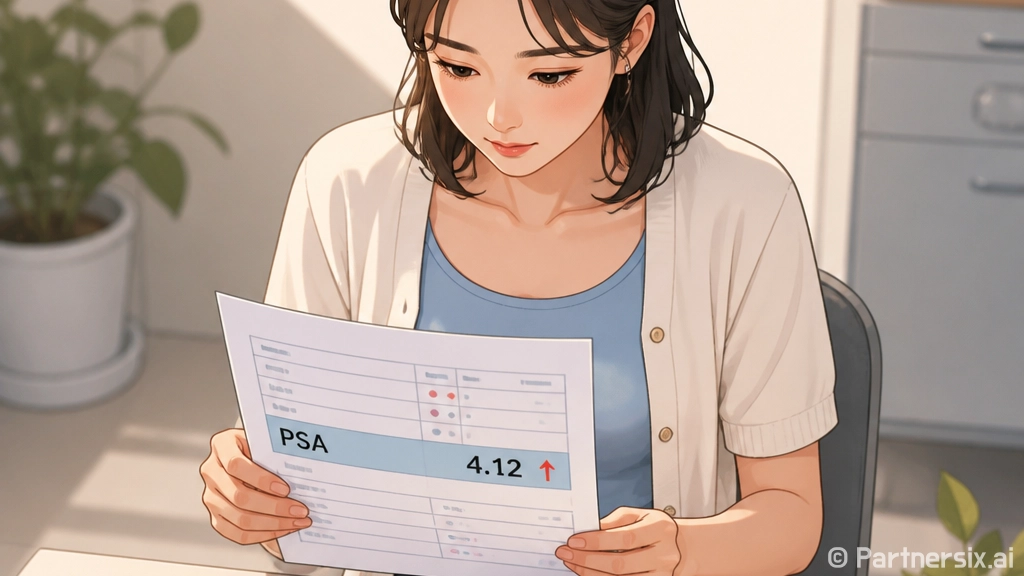 PSA수치 높게 나왔을 때 확인하는 방법