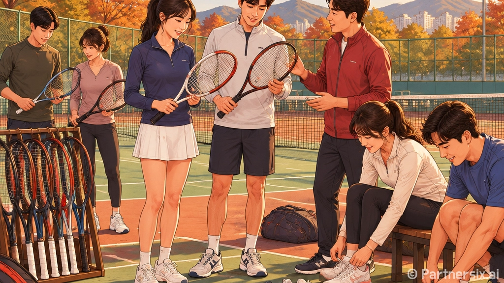 테니스 처음 시작하는 방법: 라켓 고르기부터 첫 레슨까지