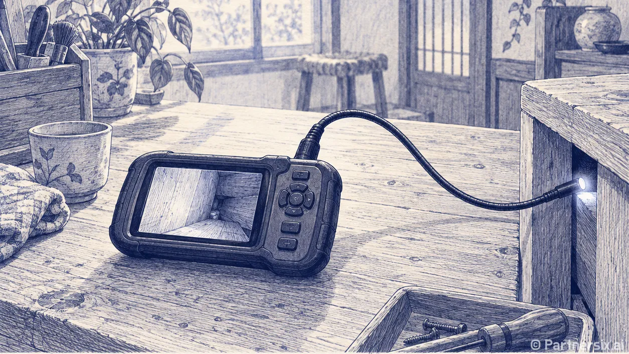초보자를 위한 내시경카메라 고르는 방법, 집안 점검부터 배관 확인까지