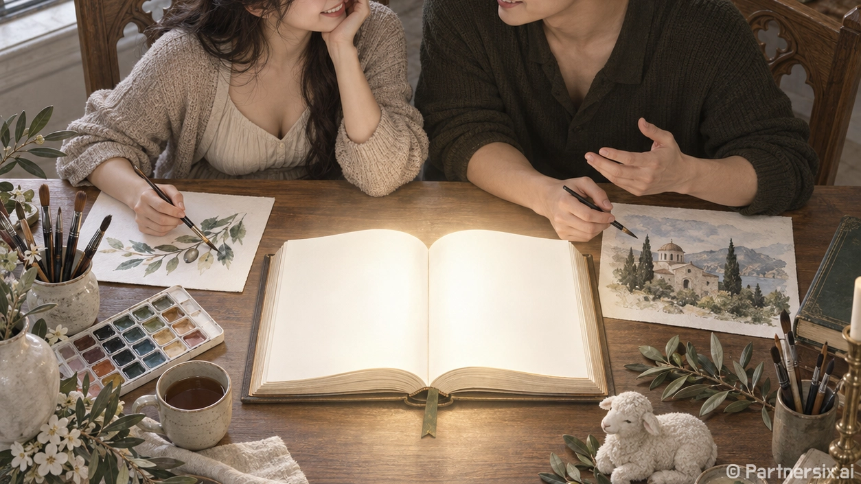 예수님 말씀 일러스트 만드는 방법, 초보자도 따뜻하게 시작하려면 이렇게