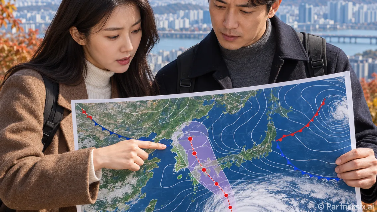 태풍 참피 경로를 확인하려면 이렇게 보세요