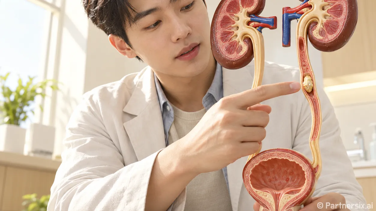 요로결석 의심될 때…