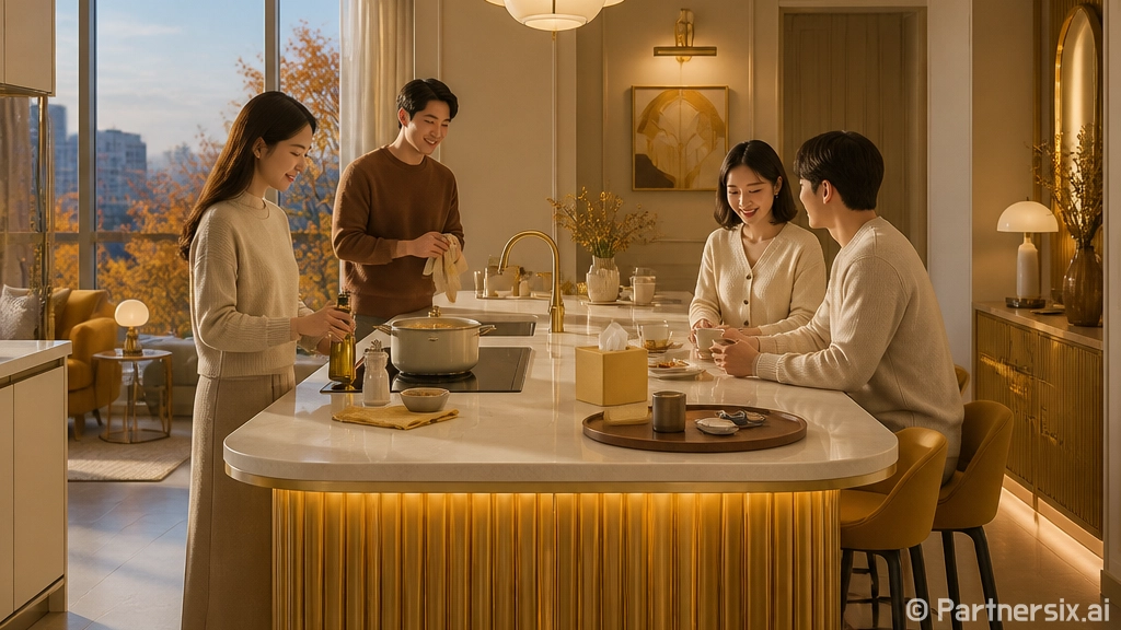 아일랜드식탁꾸미기, 예쁘고 오래 유지하려면 이렇게 잡으세요