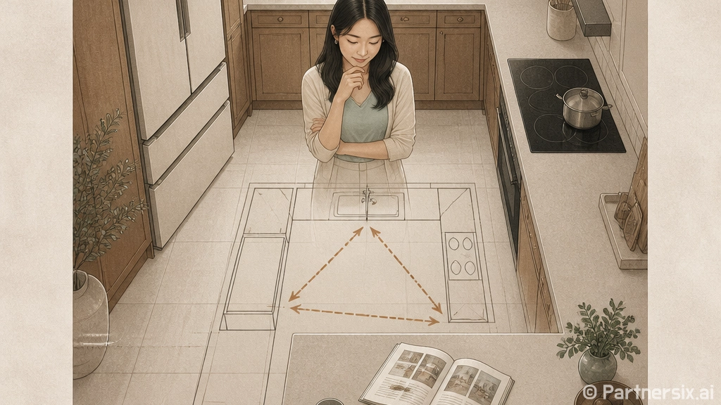 아파트 주방 리모델링 실패 줄이는 방법, 예산보다 동선부터 잡기