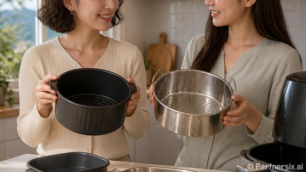 에어프라이어 용기 고르는 방법, 실패 없이 오래 쓰려면 이렇게 보세요
