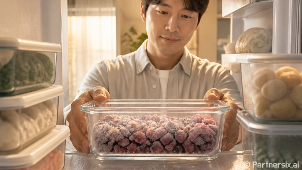 유리 밀폐용기 냉동 보관하는 방법, 깨짐 없이 오래 쓰려면 이렇게