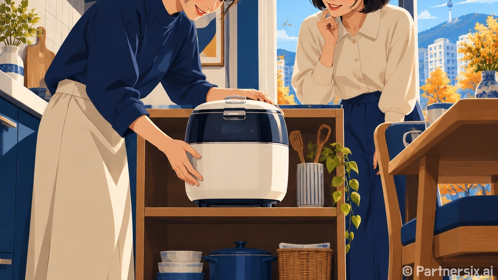 쿠쿠밥솥 고르는 방법, 주방 동선까지 생각하면 이렇게 달라집니다