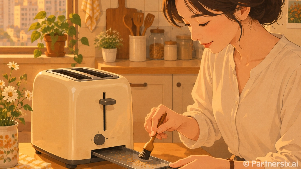 토스터기 청소하는 방법, 빵가루 냄새 없이 오래 쓰려면 이렇게