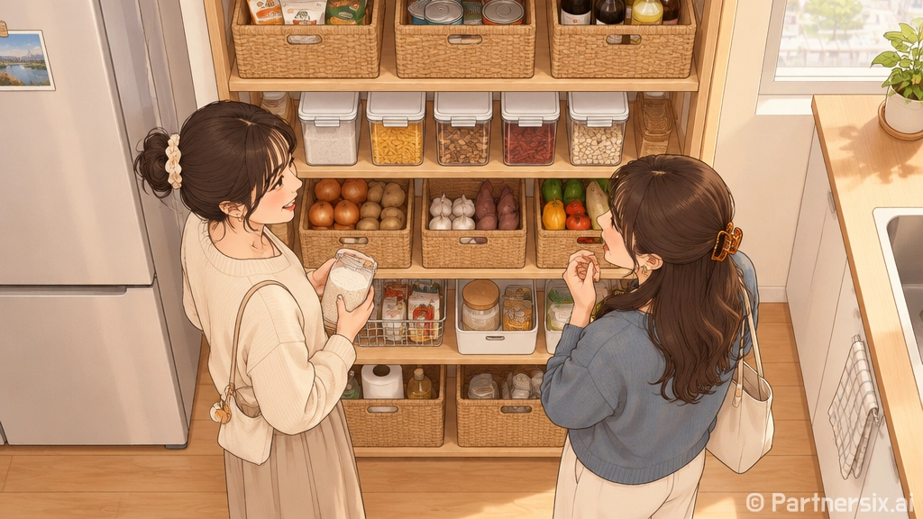 팬트리 선반 오래 쓰는 방법, 동선부터 맞추면 달라집니다
