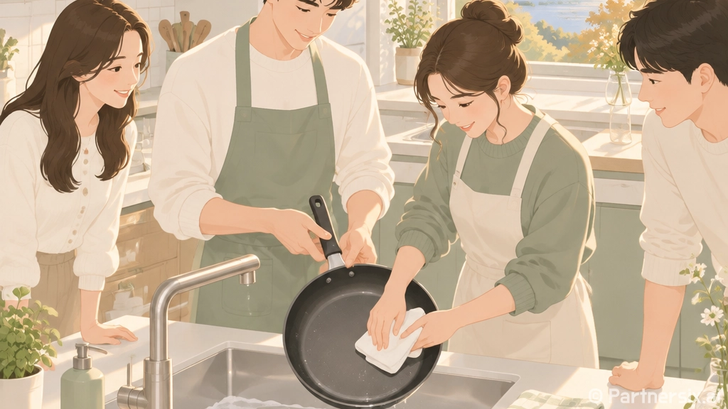 프라이팬 세척하는 방법, 코팅 오래 살리려면 이렇게 닦으세요