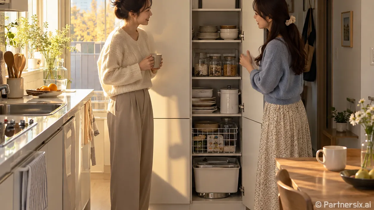 800 주방수납장 좁은 주방에 맞게 고르는 방법