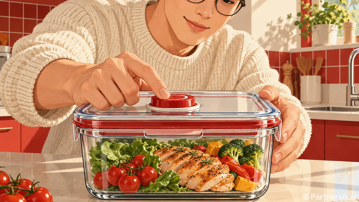 진공 유리 밀폐용기 오래 쓰려면 이렇게 고르세요