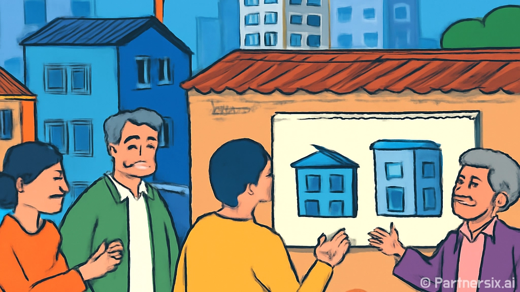 동네 현수막 보고 …