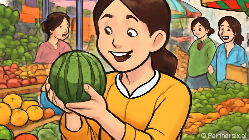 복수박 하나 사서 …