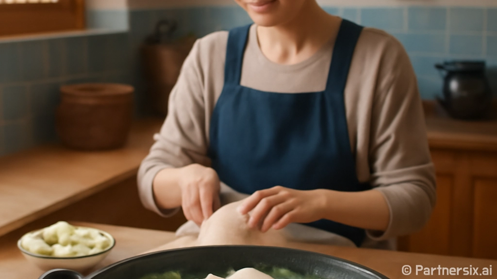 닭 한 마리로 백숙…