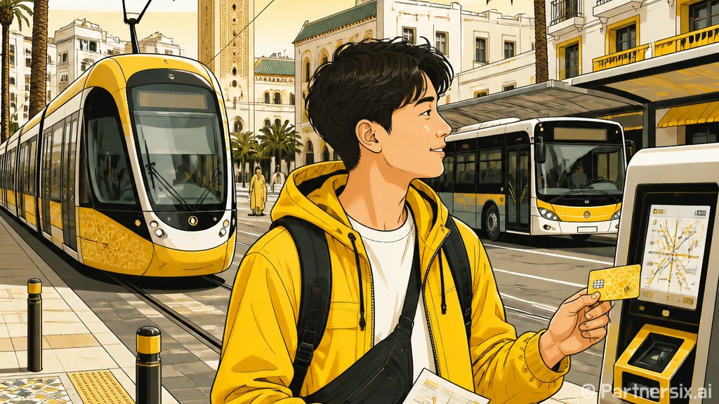 모로코 교통카드·트램·기차표 아끼는 방법
