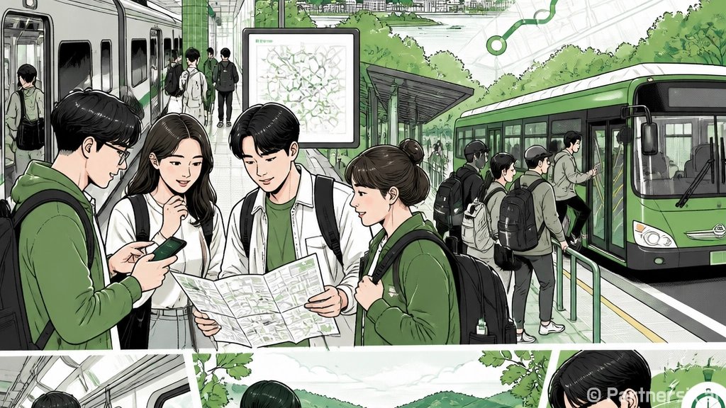 1군단장 행사장 가는 방법, 교통카드 환승으로 덜 쓰는 동선