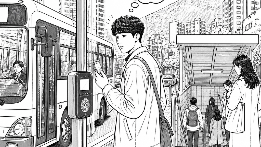 이수월하게 교통카드…
