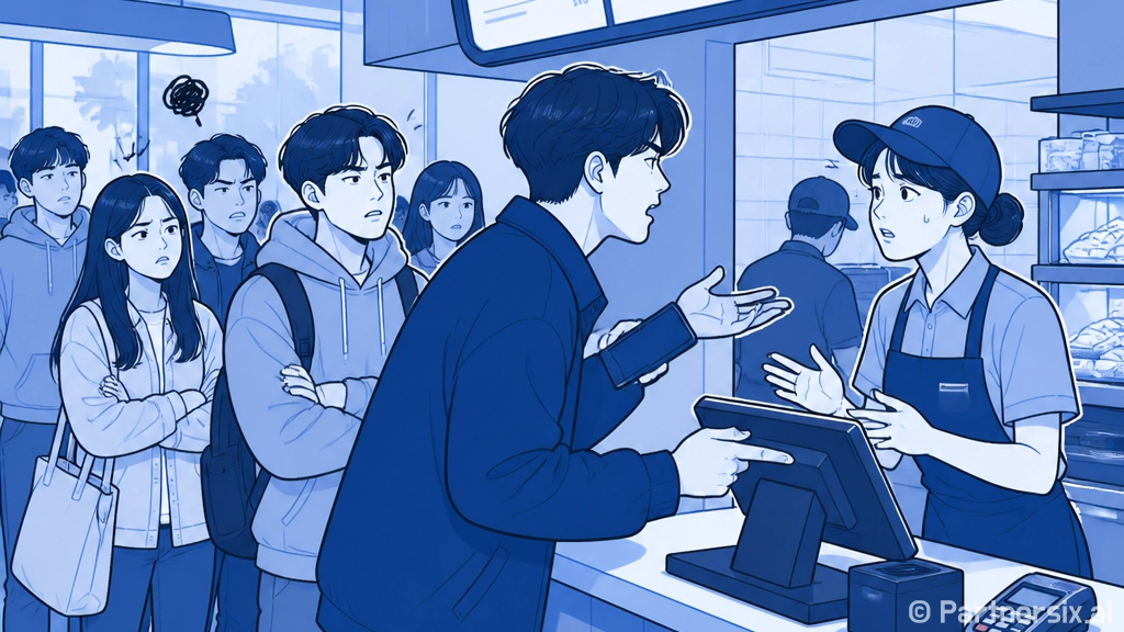 맘스터치 진상 상황을 피하고 주문 시간을 줄이는 방법