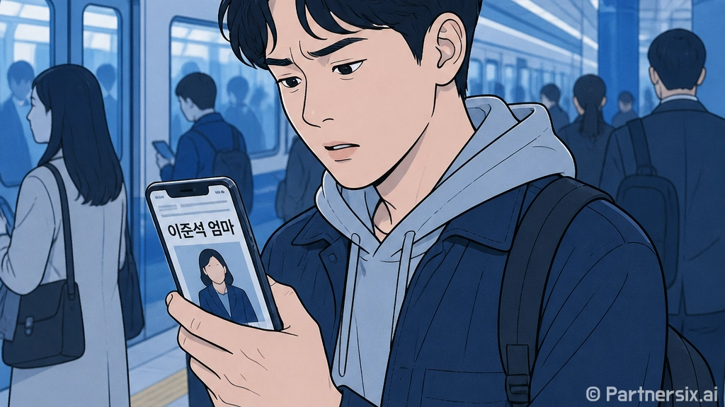 이준석 엄마 검색할…