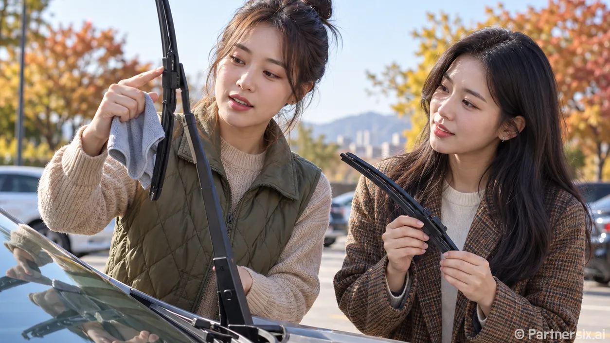 레이 와이퍼 교체 규격 확인부터 장착까지 하는 방법