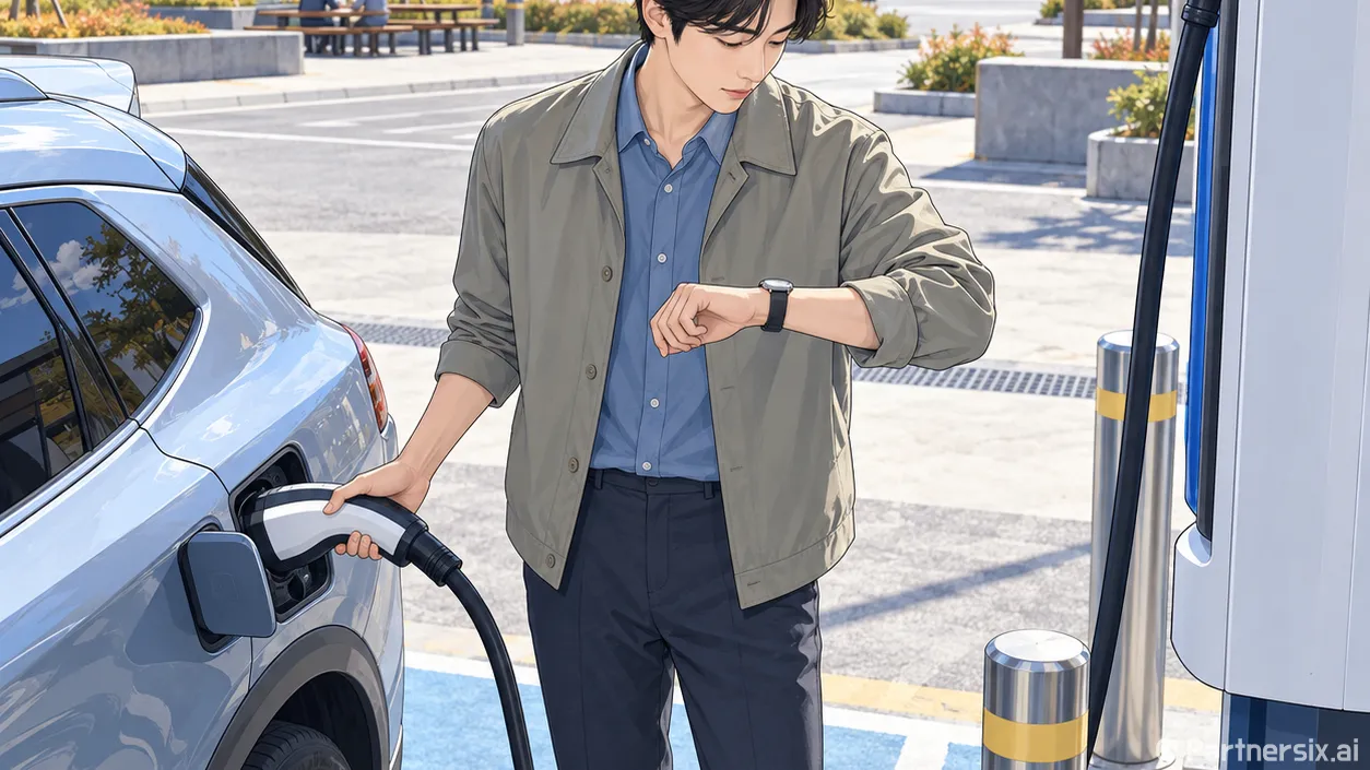 전기차충전시간 출발 전에 계산하는 방법