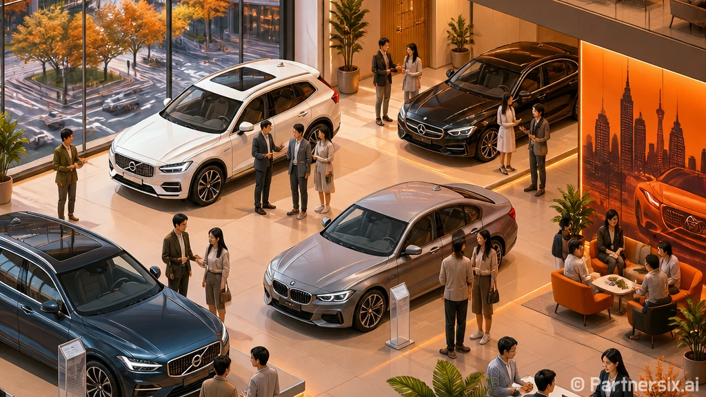 볼보, BMW, 벤…