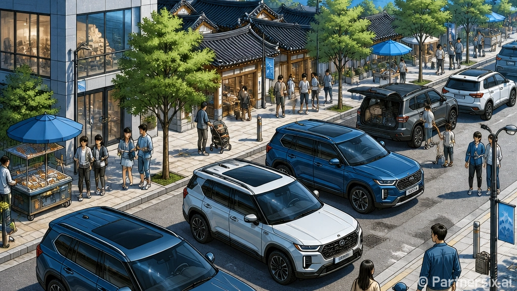 SUV 자동차 선택…