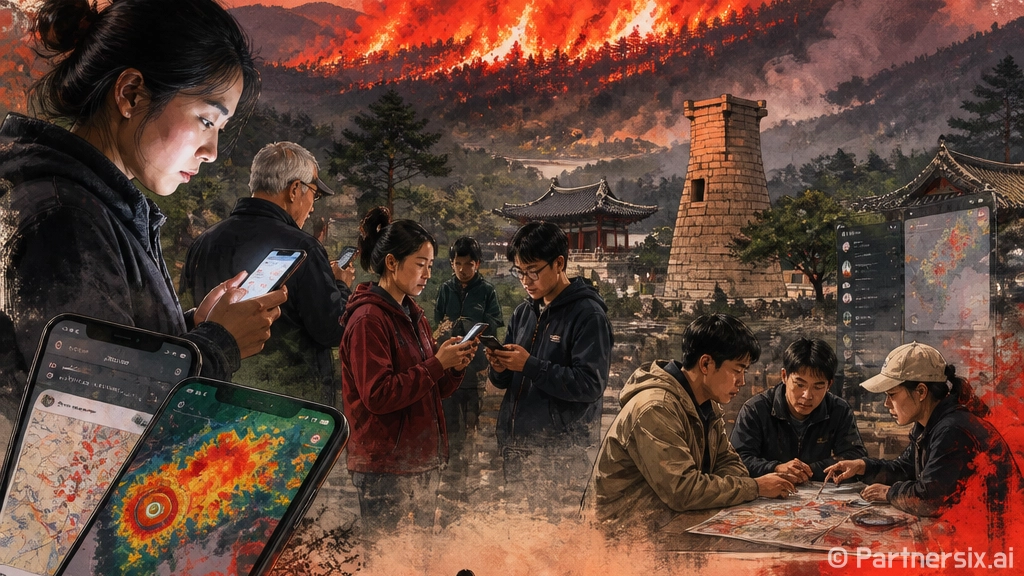 경주 산불 실시간 정보를 빠르고 정확하게 얻는 방법