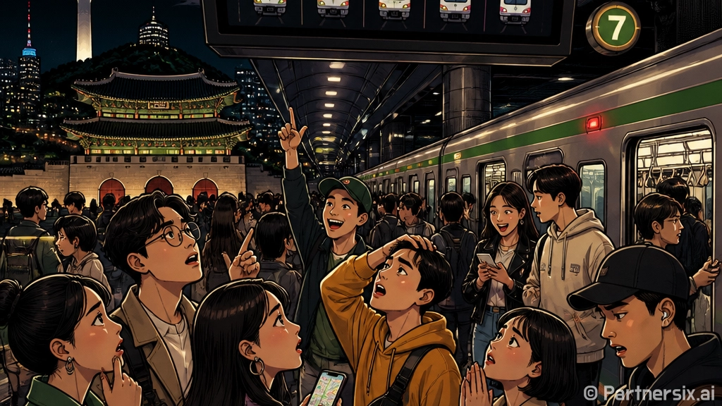 7호선 막차시간 놓…
