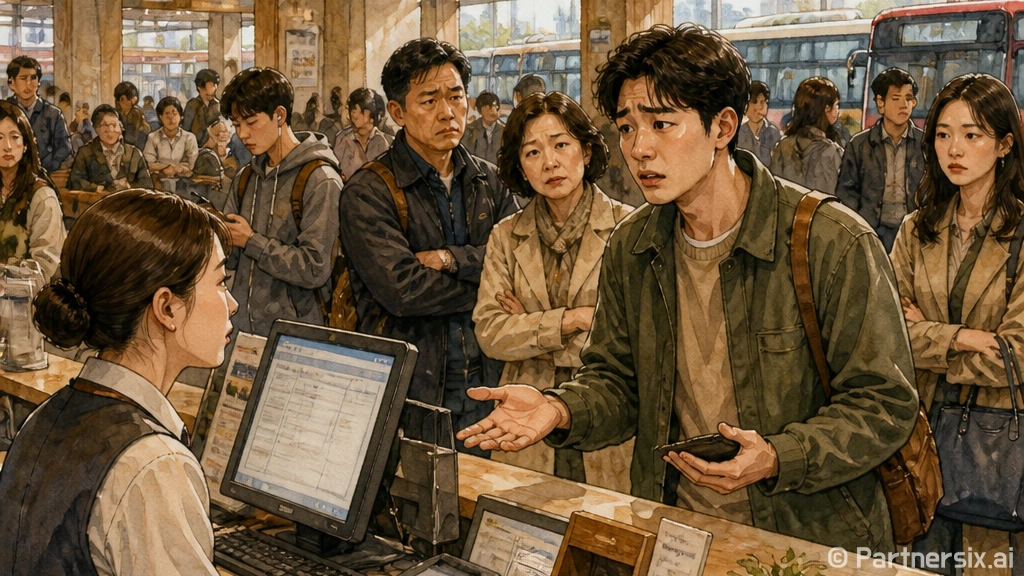 고속버스 예매 취소…