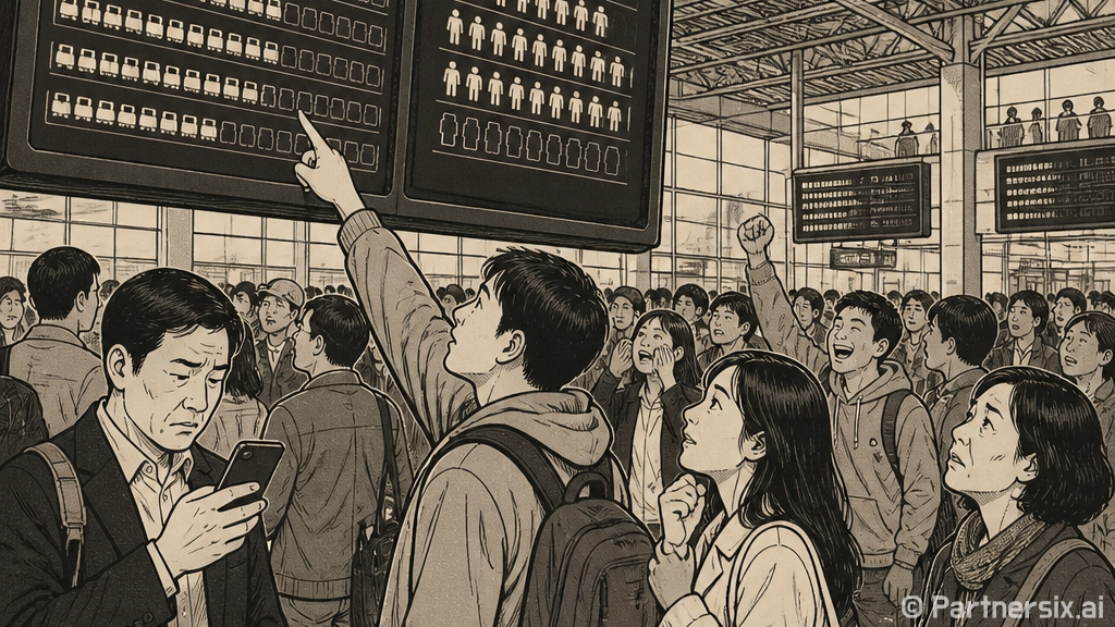 기차표 입석 예매하…