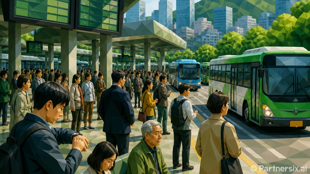 버스 배차간격 확인…