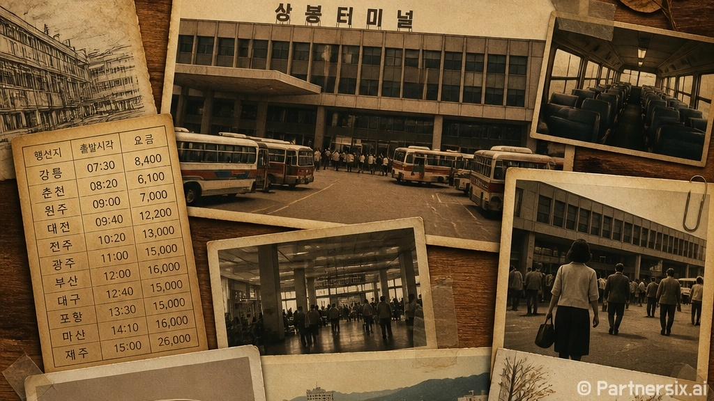 상봉터미널 위치 찾는 방법, 지금은 어디로 가야 할까