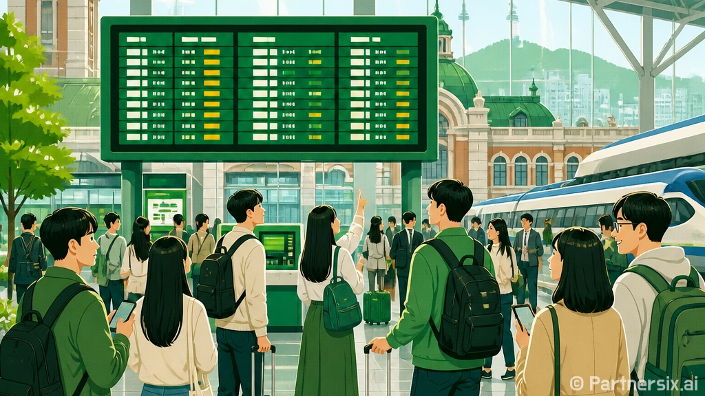 서울역 KTX 시간표 제대로 읽는 방법, 부산·대전·강릉행 예매 전 이렇게 보세요