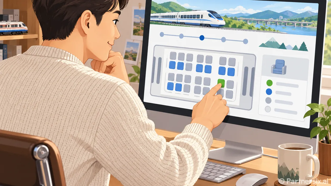 jr 동일본 열차 예매할 때 좌석 찾는 방법