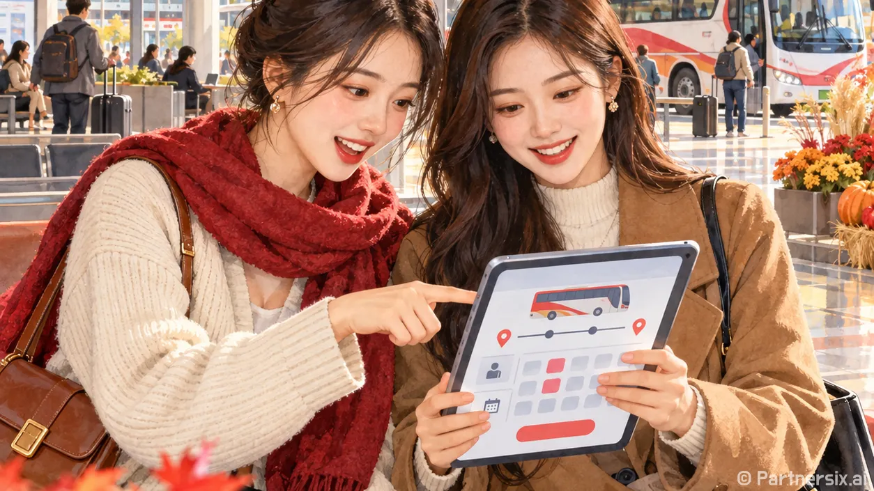 프리미엄 고속버스 예약할 때 자리 찾는 방법