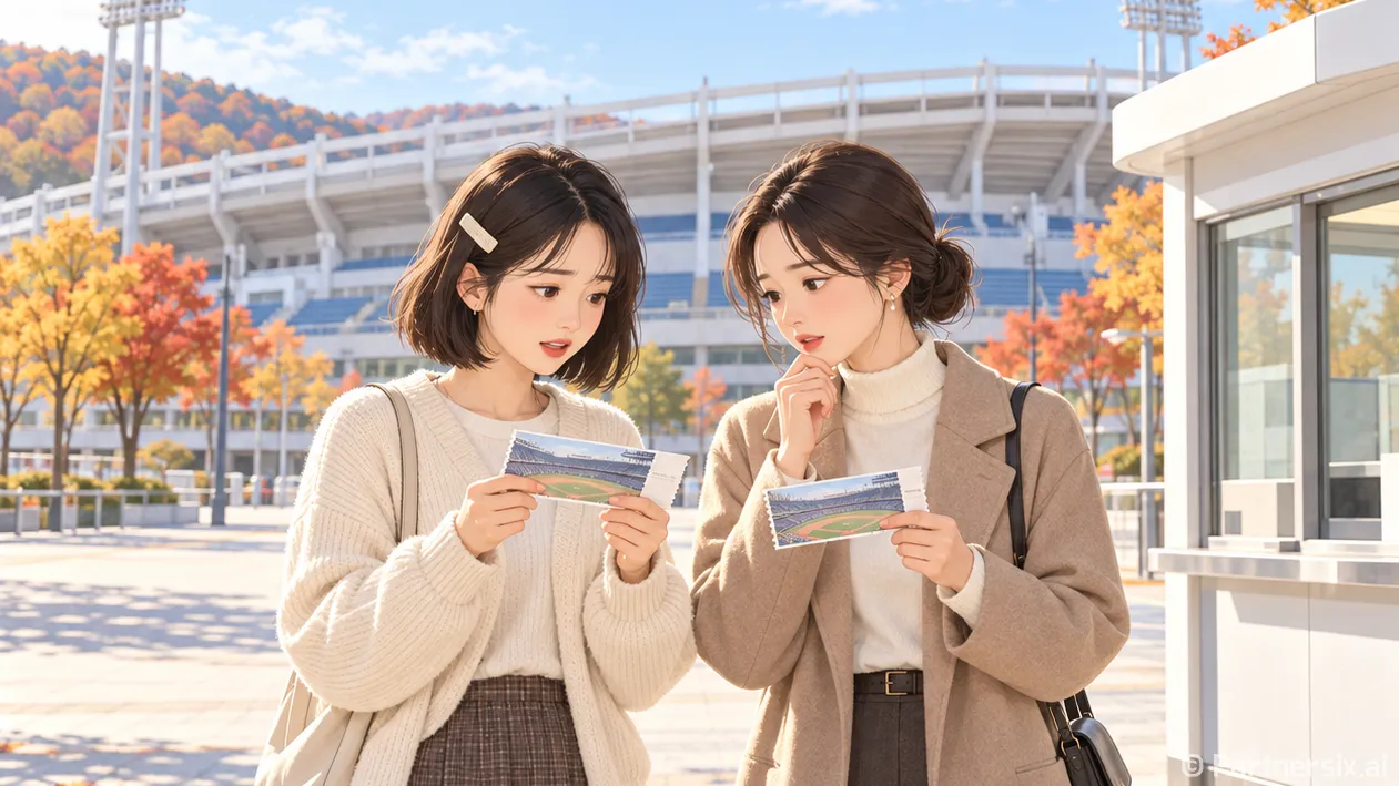 가을 야구 취소표 잡는 법은 경기 시간을 보는 것부터