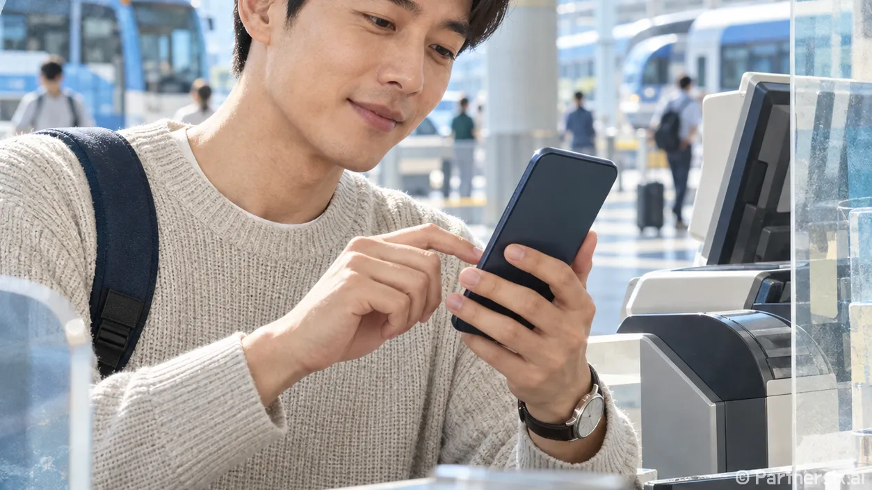 KT 휴대폰 바꾼 뒤 버스·기차표 찾는 방법