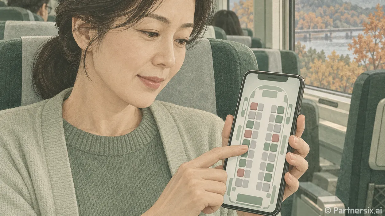 코레일톡 좌석변경 열차 안에서 하는 방법