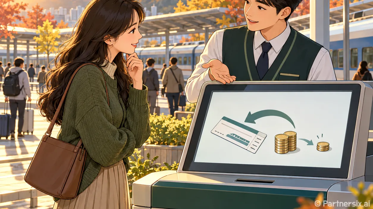 ktx 환불수수료를 날짜별로 계산하는 방법