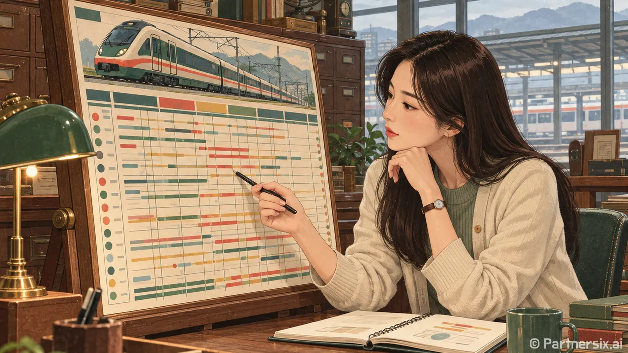 itx 새마을 노선 시간표 읽는 방법